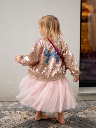 Princess OOTD 👑💕 ~ bundička bomber Starla ~ princeznovské šaty - Elisa ~ kabelka Tut - Sangria